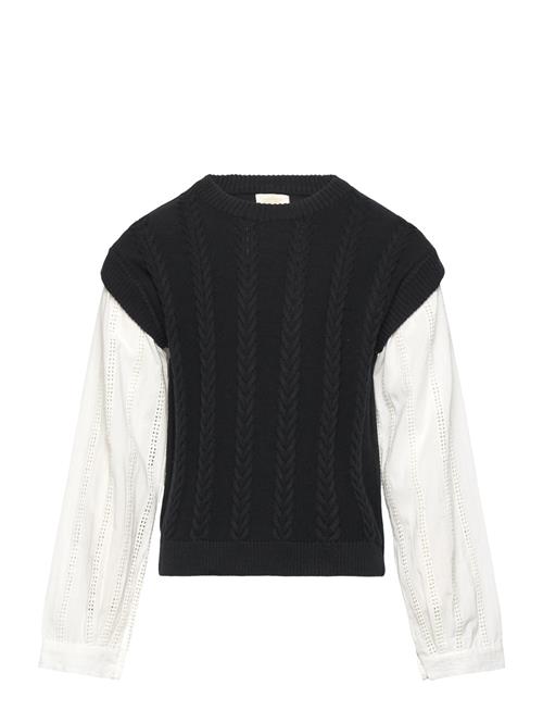 Se Creamie Pullover Shirt Creamie Black ved Booztlet