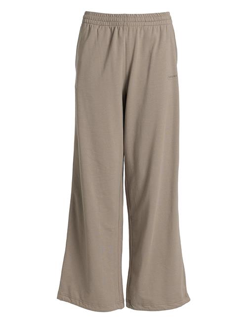 Se Rethinkit Light Sweat Wide Pants Hangout Rethinkit Beige ved Booztlet