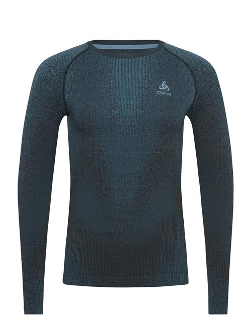 Odlo Odlo Bl Top Crew Neck L/S Blackcomb Eco Odlo Blue