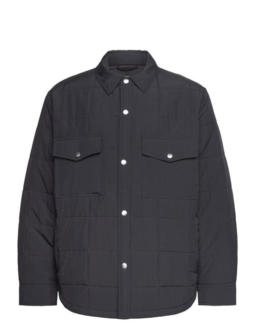 Quilted Shirt Jacket GANT Black