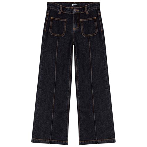 Molo Adina Jeans Raw Blue | Marine blå | 122 cm