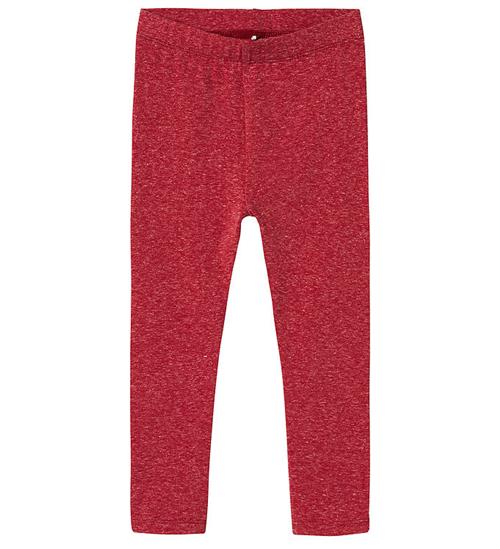 Se Name It Leggings - NmfRossia - Jester Red ved KidsWorld