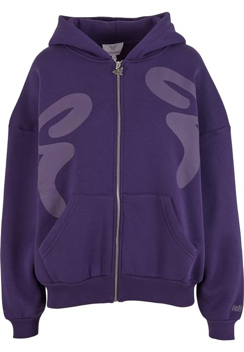 Felicious Sweatjakke  blomme / lavendel