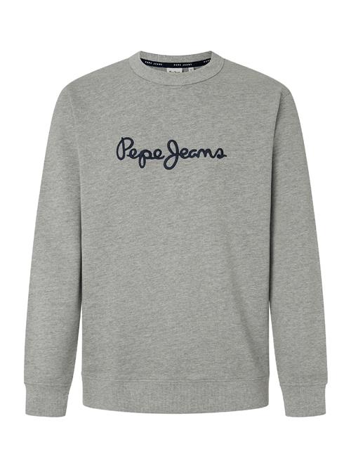 Pepe Jeans Sweatshirt 'New Joe'  natblå / grå-meleret