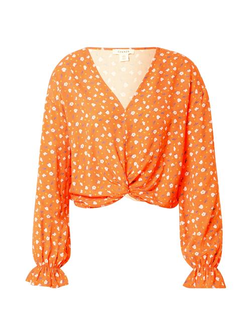 Oasis Bluse 'Ditsy'  navy / gul / orange / hvid