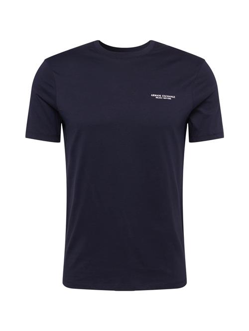 ARMANI EXCHANGE Bluser & t-shirts  natblå / hvid