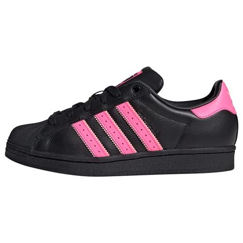 ADIDAS ORIGINALS Sneaker low 'SUPERSTAR'  pink / sort