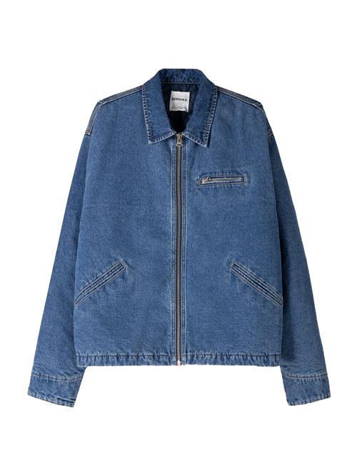 Bershka Overgangsjakke  blue denim