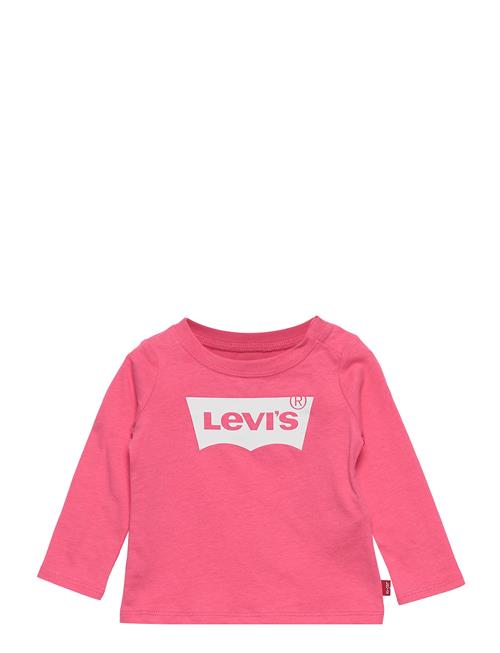 Se Levi's Levi's® Long Sleeve A-Line Batwing Tee Levi's Pink ved Booztlet