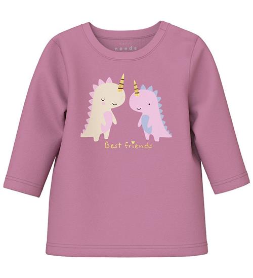 Se Name It Bluse - NbfVubie - Mauve Orchid/Unicorns ved KidsWorld