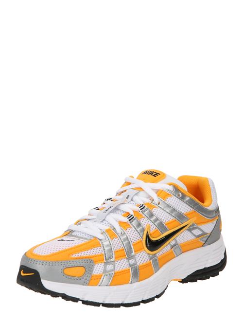 Nike Sportswear Sneaker low 'P-6000'  lyseorange / sort / sølv / hvid