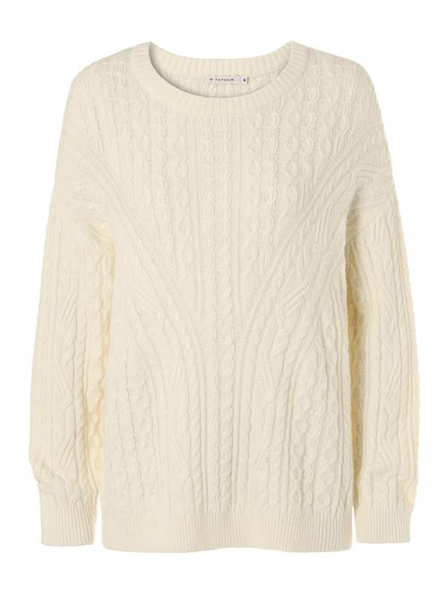 Se TATUUM Pullover i overstørrelse 'LOKALI'  offwhite ved About You