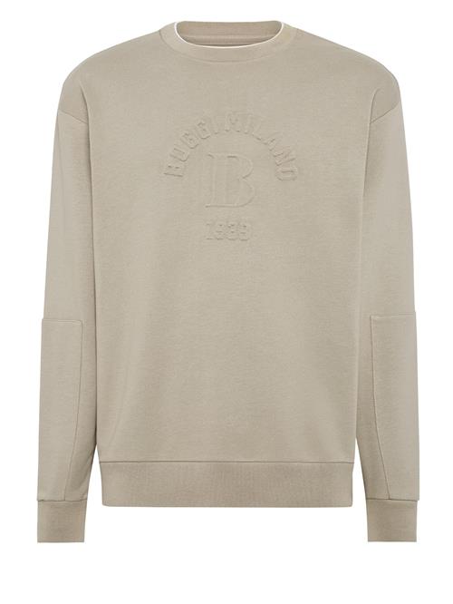 Boggi Milano Sweatshirt 'SUSTAINABLE'  taupe