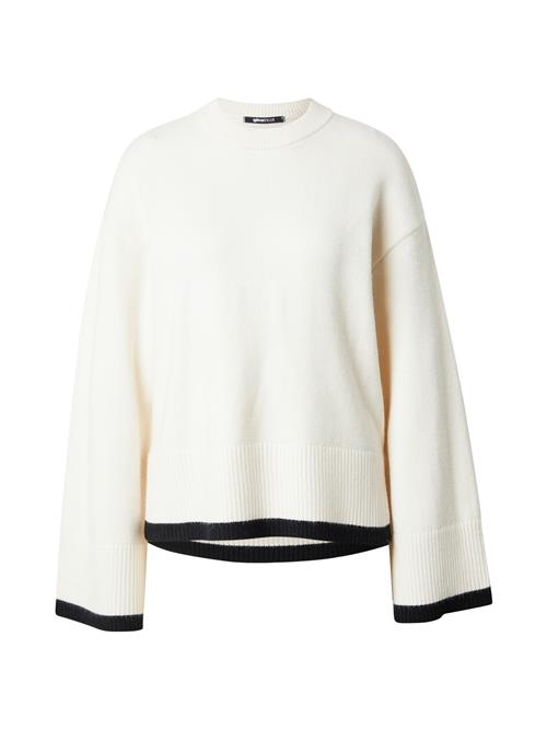 Gina Tricot Pullover  sort / uldhvid