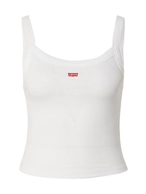 LEVI'S ® Overdel 'Essential Sporty Rib Tank'  rød / hvid