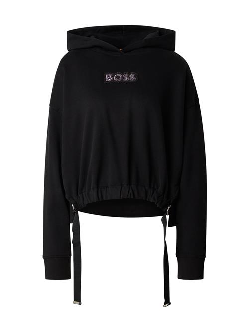 BOSS Sweatshirt 'C_Eblousa'  lilla / sort