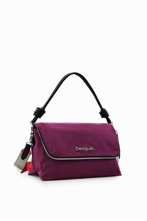 Desigual Håndtaske  orange / rødviolet / sort / sølv