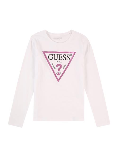 GUESS Bluser & t-shirts  mørk pink / sort / offwhite