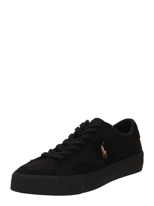 Polo Ralph Lauren Sneaker low 'SAYER SPORT'  brun / gul / sort / hvid