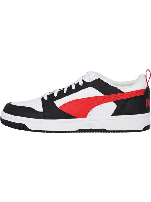 PUMA Sneaker low 'Rebound V6'  rød / sort / hvid