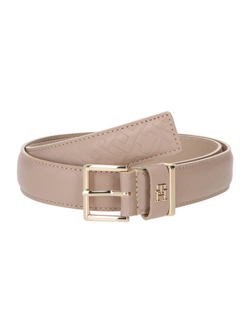 TOMMY HILFIGER Bælte  beige / guld