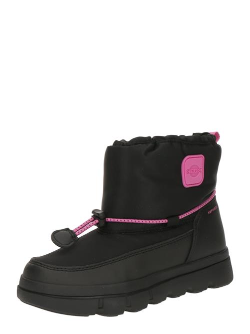 GEOX Snowboots 'WILLABOOM'  pink / sort