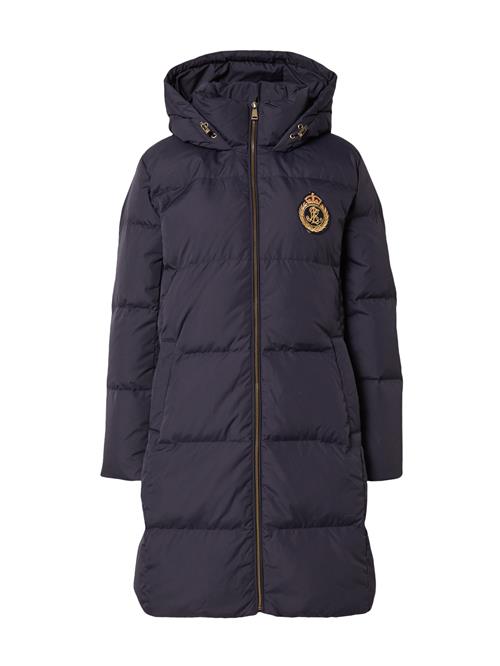 Lauren Ralph Lauren Vinterfrakke  navy / gylden gul / vinrød / sort