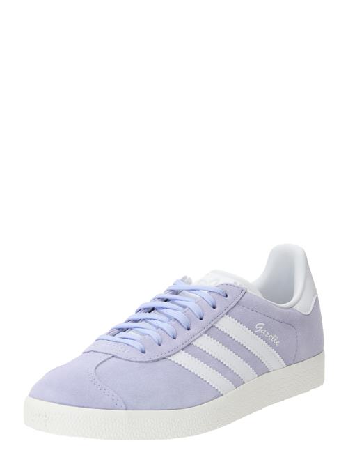 ADIDAS ORIGINALS Sneaker low 'GAZELLE'  lilla / hvid