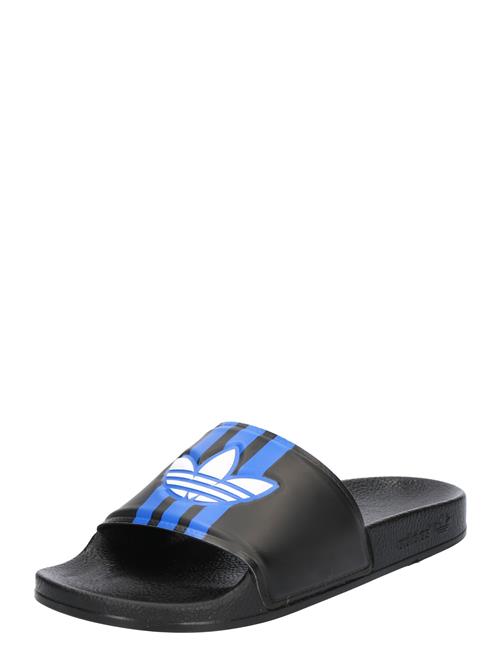 ADIDAS ORIGINALS Pantoletter 'ADILETTE'  blå / sort / hvid