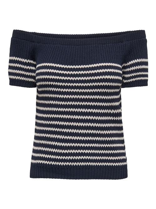 Se JDY Pullover 'JDYMaya'  navy / hvid ved About You