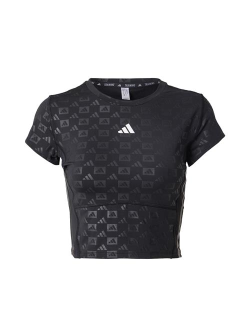 Se ADIDAS PERFORMANCE Funktionsbluse 'HYGLM'  sort / hvid ved About You