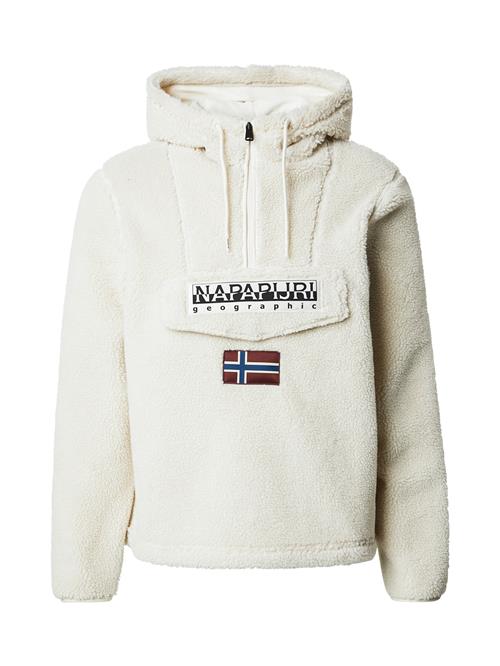 NAPAPIJRI Pullover 'T-BURGEE'  beige / burgunder / sort