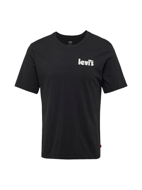 LEVI'S ® Bluser & t-shirts 'SS Relaxed Fit Tee'  sort / hvid