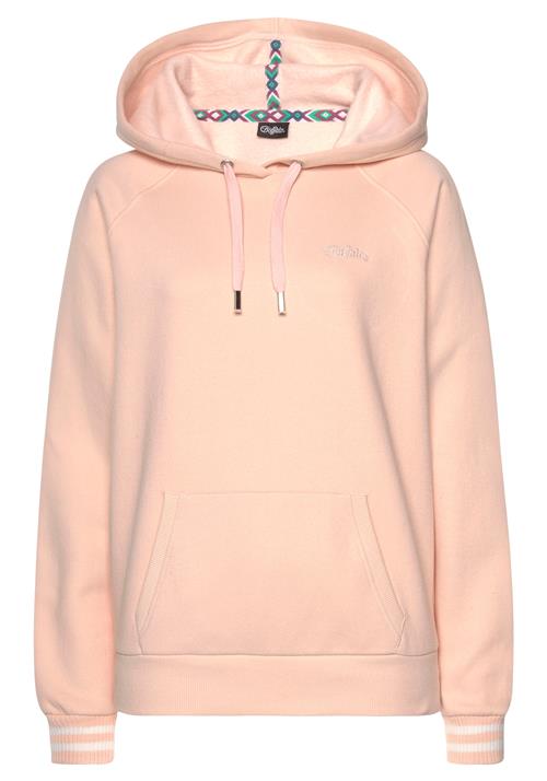 BUFFALO Sweatshirt  turkis / natblå / pitaya / pastelpink / hvid