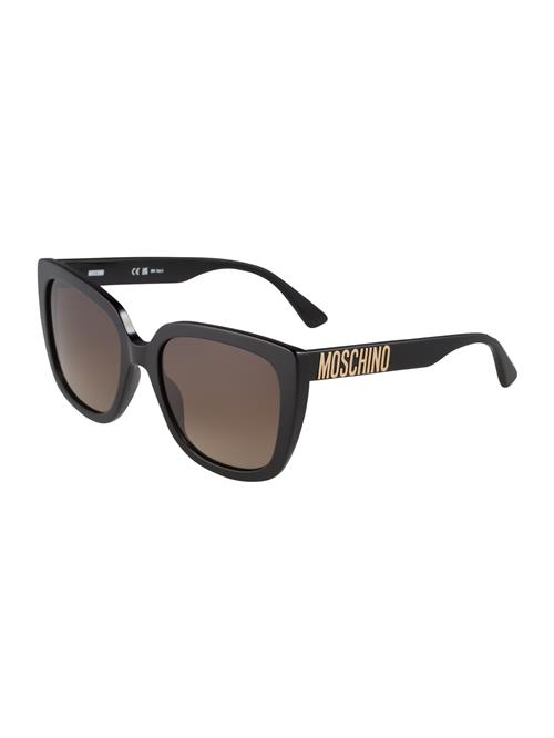 MOSCHINO Solbriller '146/S'  guld / sort