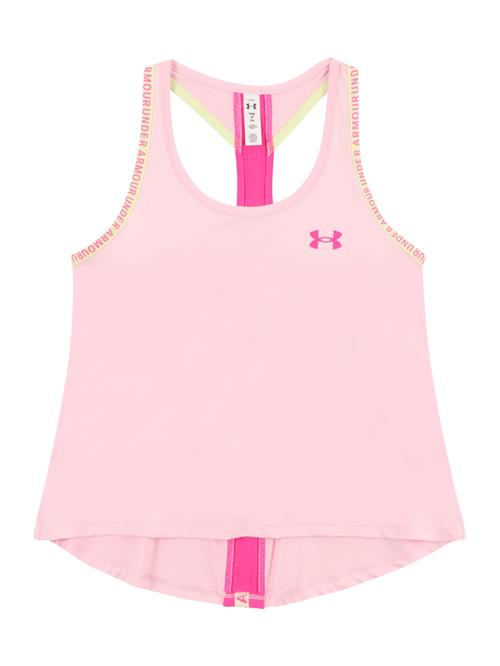 UNDER ARMOUR Bluser & t-shirts 'Knockout'  gul / pink / rosé