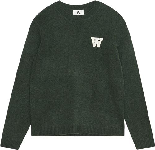 Wood Wood Wwtay AA CS Jumper Kvinde Nature Green Langærmede Bluser Str S - hos Magasin