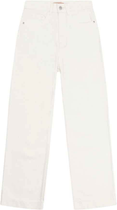 Denim Project Dpwfreja Bootcut Jeans Kvinde W010 White Boyfriend Jeans Str 31 / 32 - hos Magasin