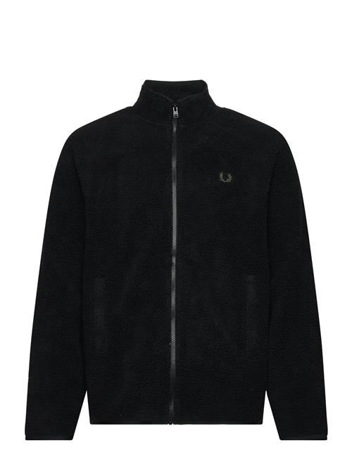 Fred Perry Zip Borg Fleece Fred Perry Black