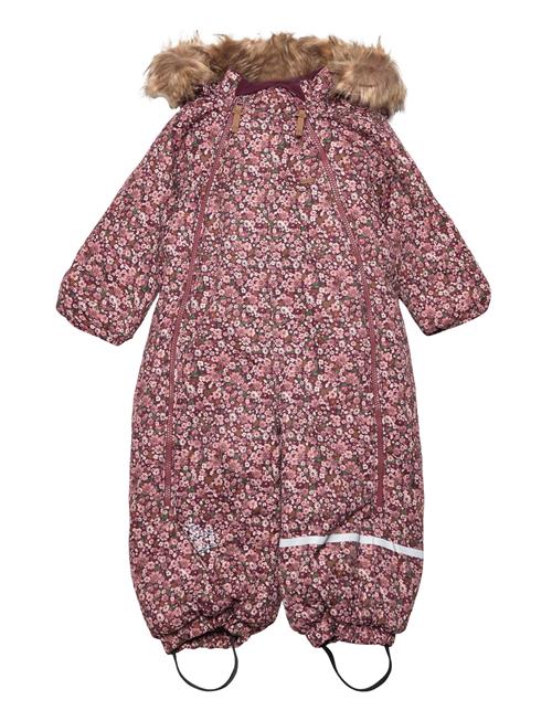 Minymo Snow Suit Aop Minymo Pink