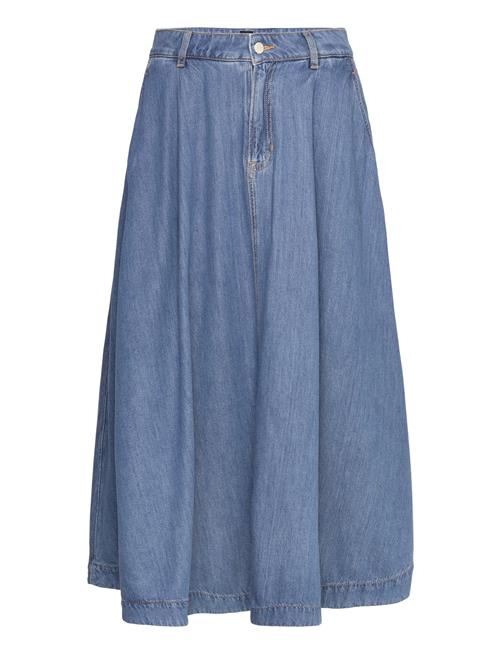 BOSS Denim A-Line Skirt BOSS Blue