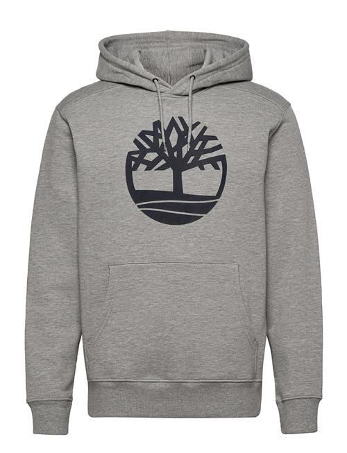 Se Timberland Kennebec River Tree Logo Hoodie Mgh/Dark Sapphire Timberland Grey ved Booztlet