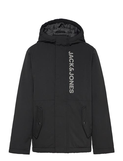 Se Jack & Jones Jjfun Jacket Jnr Jack & J S Black ved Booztlet