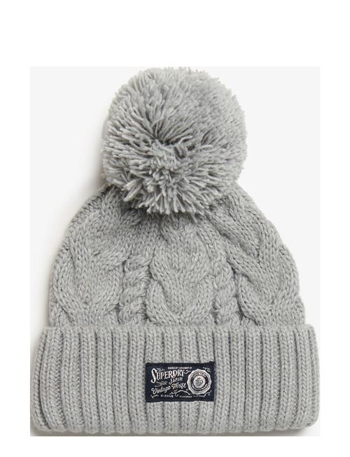 Superdry Chunky Cable Beanie Superdry Grey