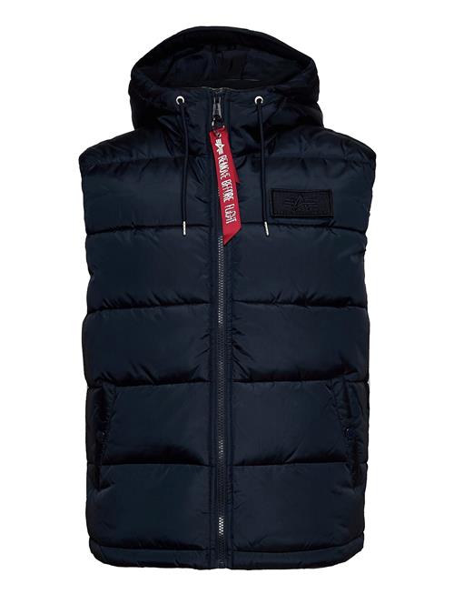 Alpha Industries Hooded Puffer Vest Fd Alpha Industries Blue