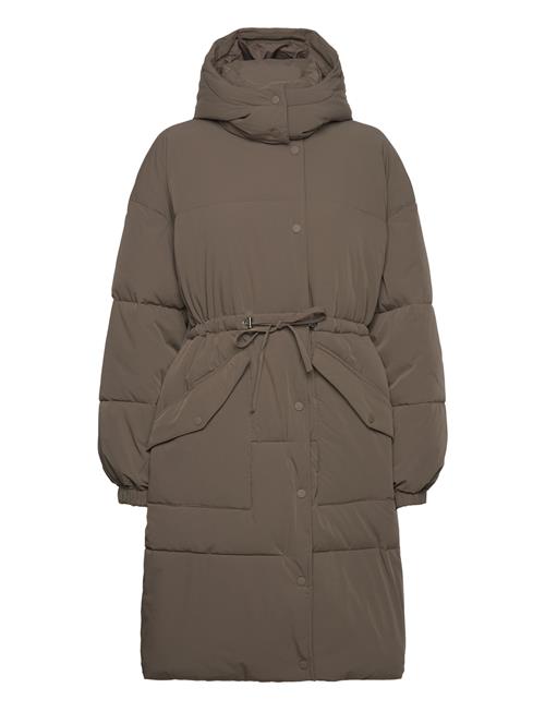 Hana Drawstring Coat 14887 Samsøe Samsøe Brown