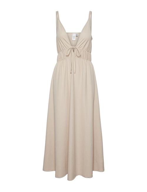 YAS Yastrima Strap Long Dress - Ka YAS Beige