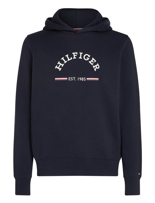 Se Tommy Hilfiger Roundall Hoody Tommy Hilfiger Blue ved Booztlet