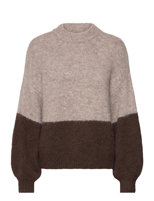 Patrisia New Block Knit A-View Beige