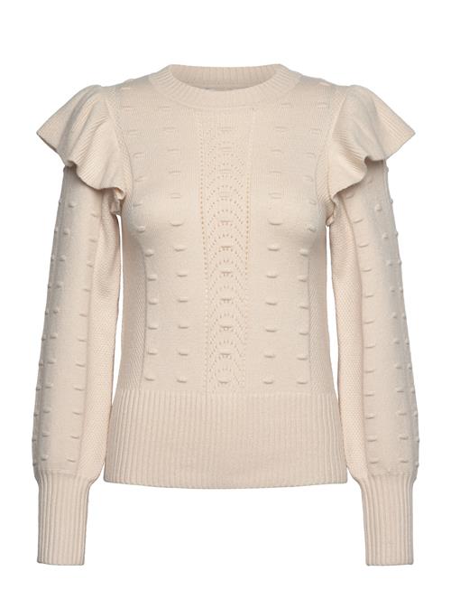 Object Objjulia Knit L/S Re Pullover 134 Object Cream